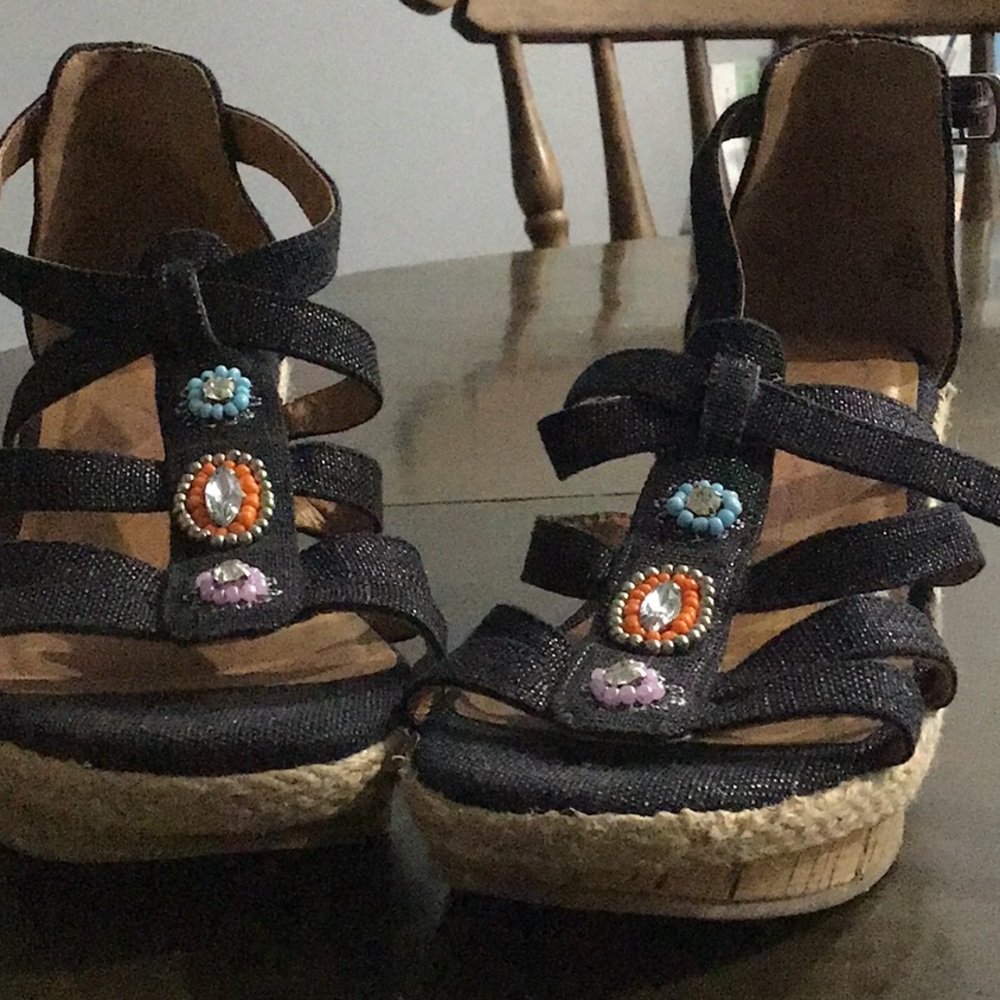 Girl’s Espadrille Cork Sandals by Jessica Simpson